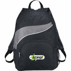 Tornado Deluxe Backpack with Side Mesh Pocket - Gray - Front 2