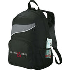 Tornado Deluxe Backpack with Side Mesh Pocket - Gray - Front