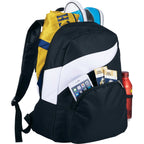 Tornado Deluxe Backpack with Side Mesh Pocket - White - Photo 4