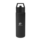 Torrey Recycled Stainless Steel Bottle, 24 oz - Black - Laser Engraving