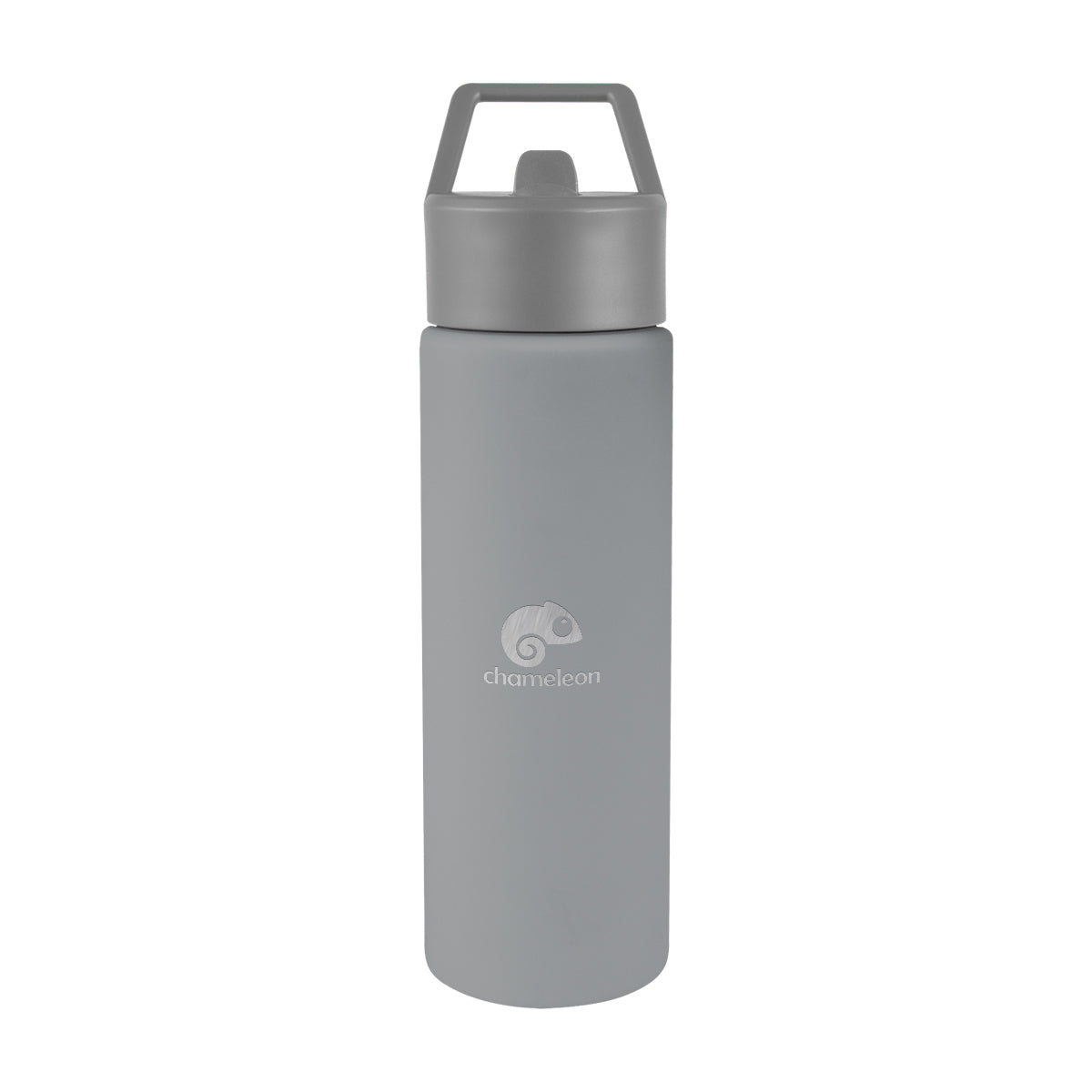 Torrey Recycled Stainless Steel Bottle, 24 oz - Gray - Laser Engraving