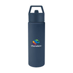 Torrey Recycled Stainless Steel Bottle, 24 oz - Navy - Colorbrite