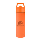 Torrey Recycled Stainless Steel Bottle, 24 oz - Orange - Silk Screen