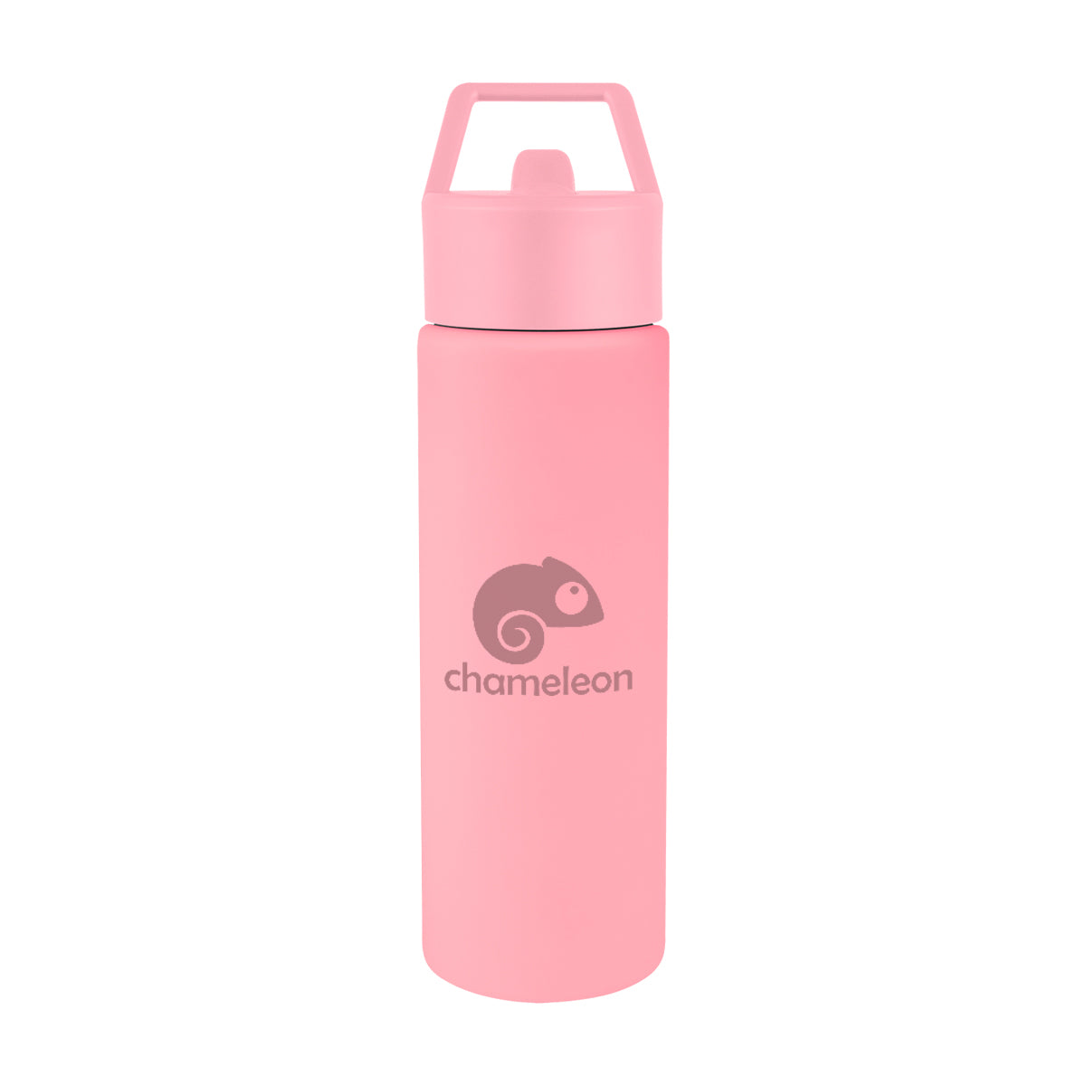 Torrey Recycled Stainless Steel Bottle, 24 oz - Pink - Silk Screen