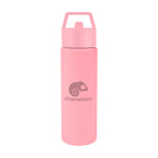 Torrey Recycled Stainless Steel Bottle, 24 oz - Pink - Silk Screen