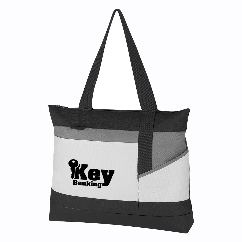 Tote Bag, Advantage - Black - Silk Screen