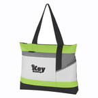 Tote Bag, Advantage Embroidery - Lime Green - Embroidery