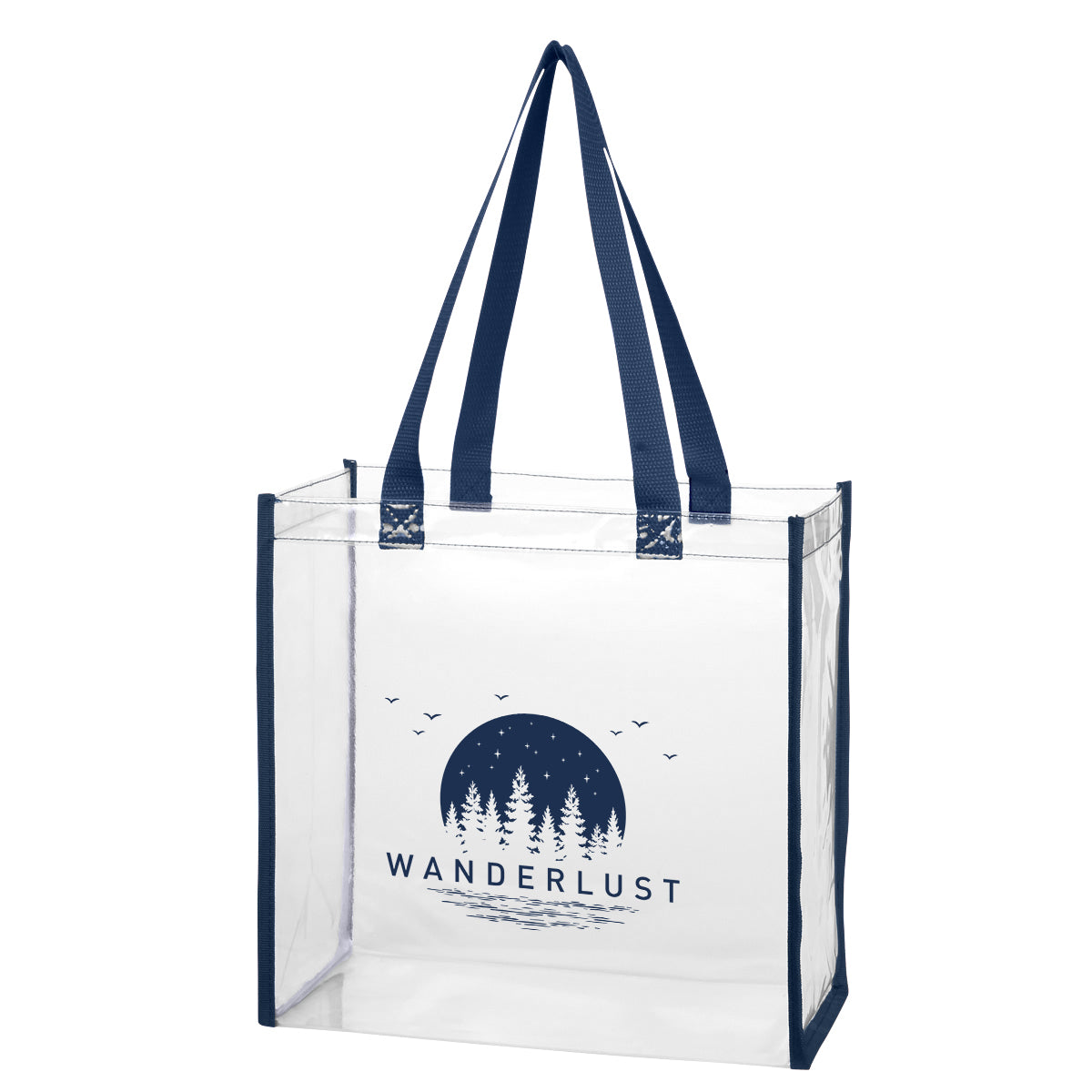 Tote Bag in Clear EVA - Silk Screen