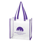 Tote Bag in Clear EVA - Silk Screen