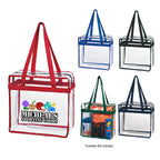Tote Bag in Clear EVA with Zip