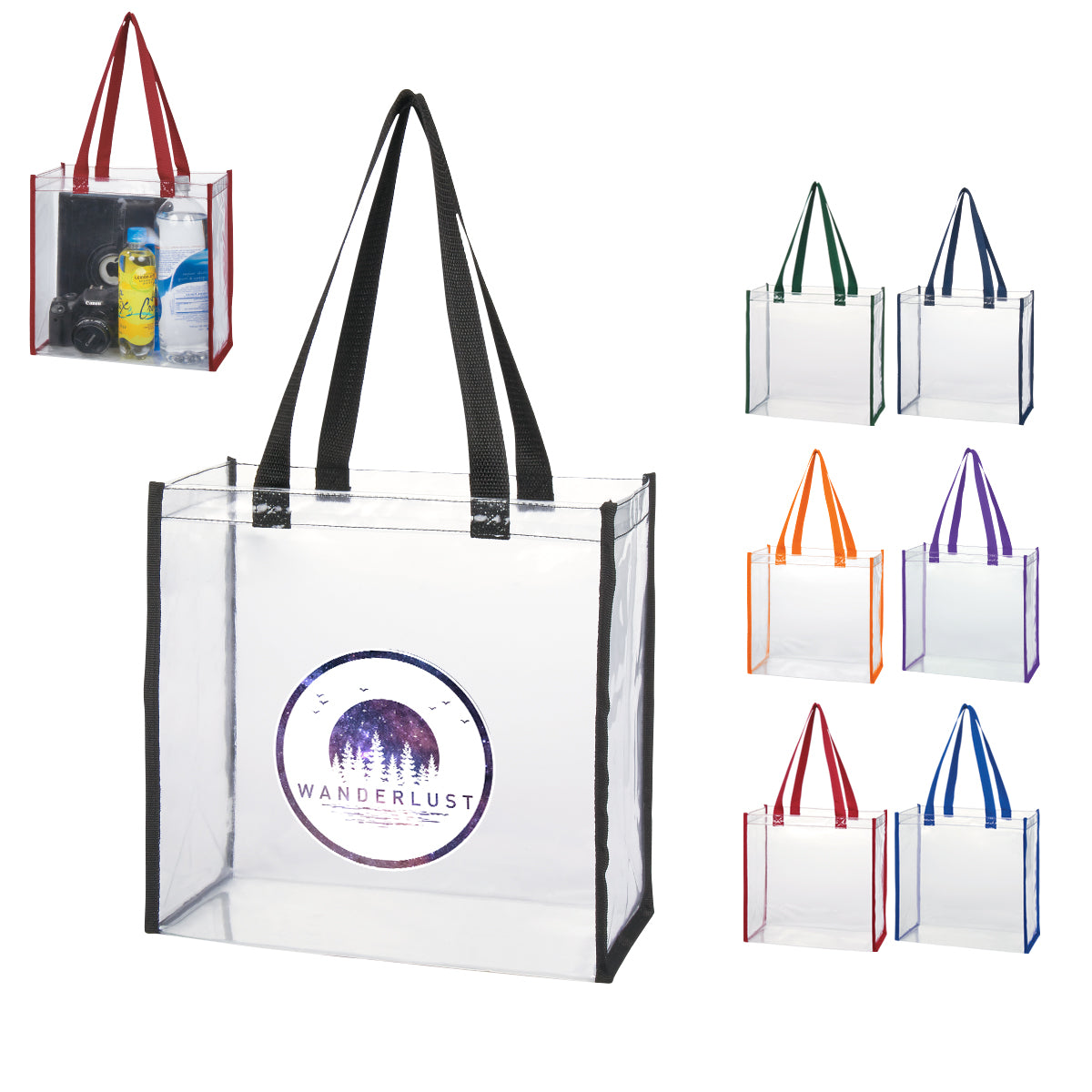 Tote Bag in Clear EVA