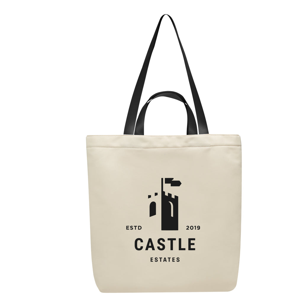 Tote Bag, Melissa - Black - Silk Screen