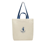 Tote Bag, Melissa - Navy - Embroidery