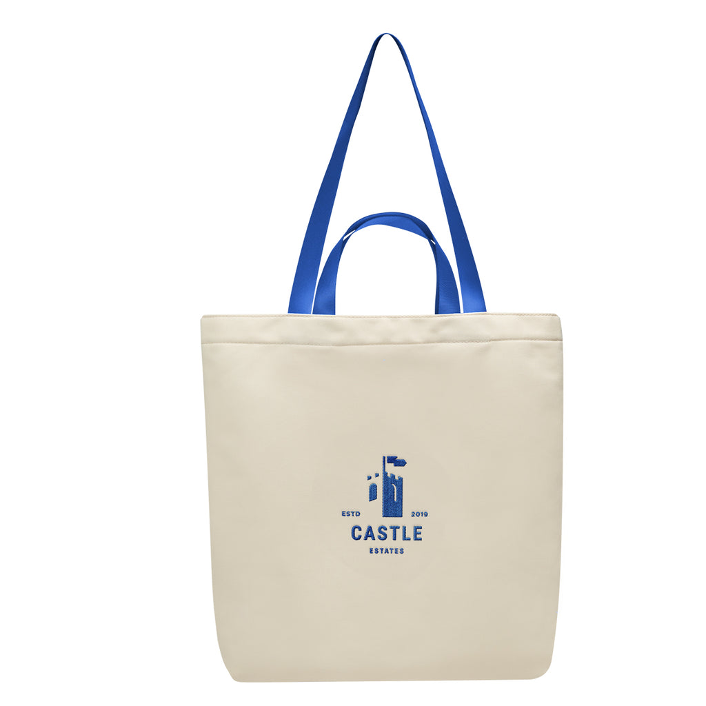 Tote Bag, Melissa - Royal Blue - Embroidery