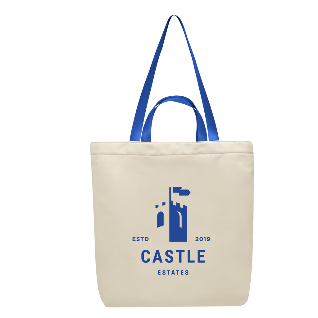 Tote Bag, Melissa - Royal Blue - Silk Screen