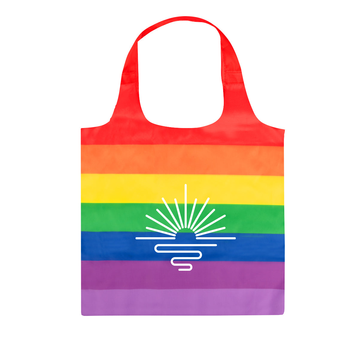 Tote Bag, Rainbow - Silk Screen