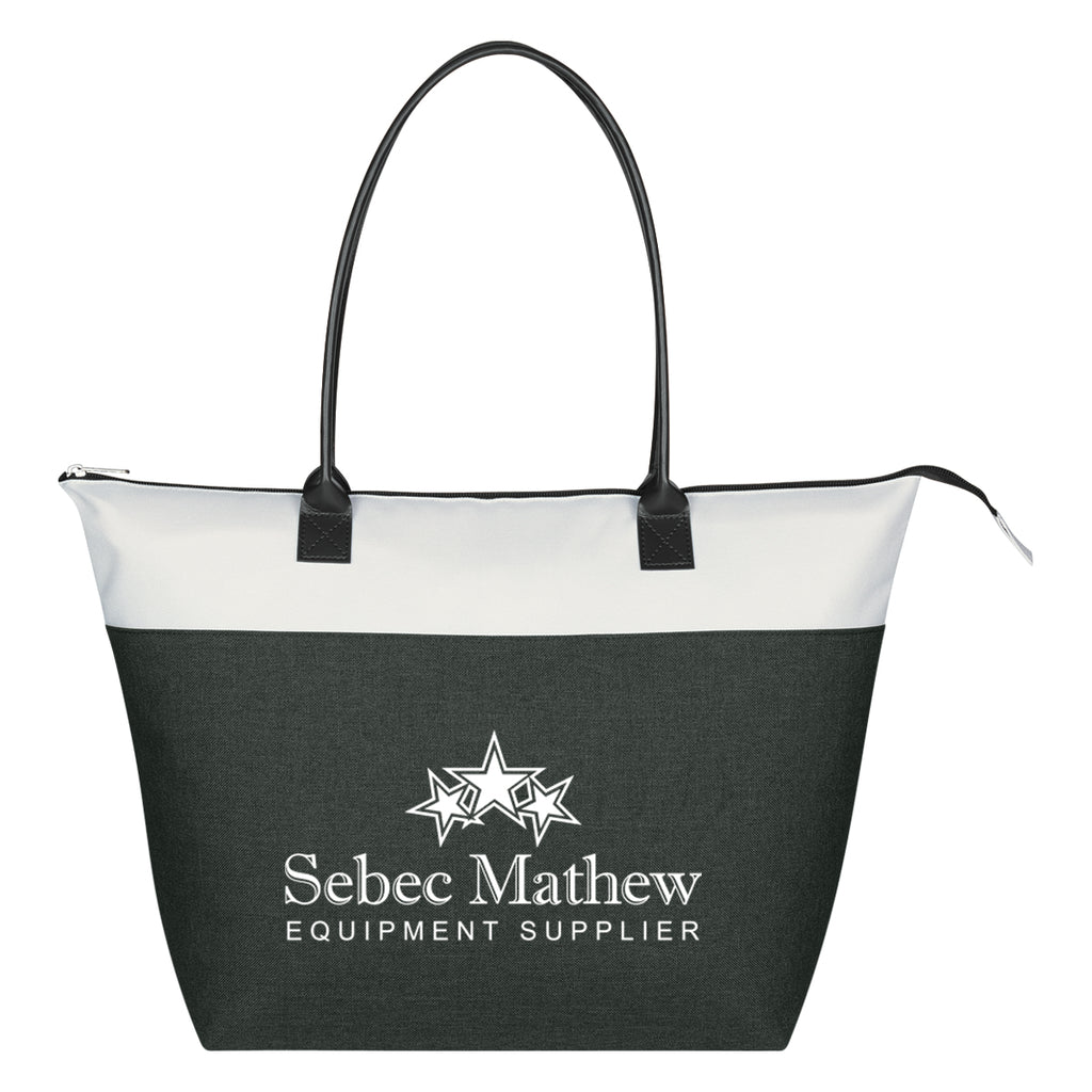 Tote Bag, Regatta - Black - Silk Screen