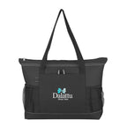 Tote Bag, Voyager - Black - Embroidery