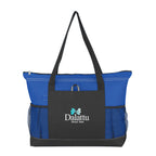 Tote Bag, Voyager - Royal Blue - Embroidery