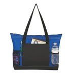 Tote Bag, Voyager - Royal Blue - Propped_Blank