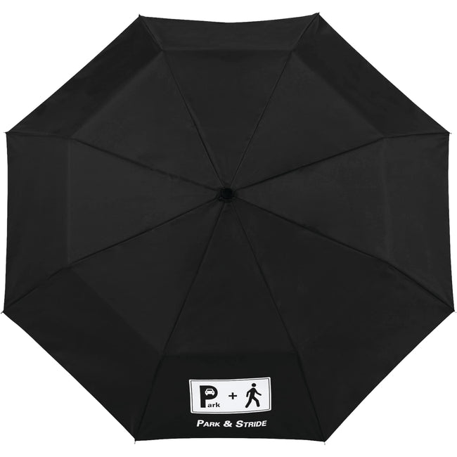 Totes Three-Section Auto Open Umbrella, 42 Inch Transfer