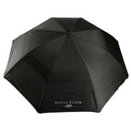 Totes Titan Vented Golf Umbrella in Recycled PET, 60 Inches - Black - Front