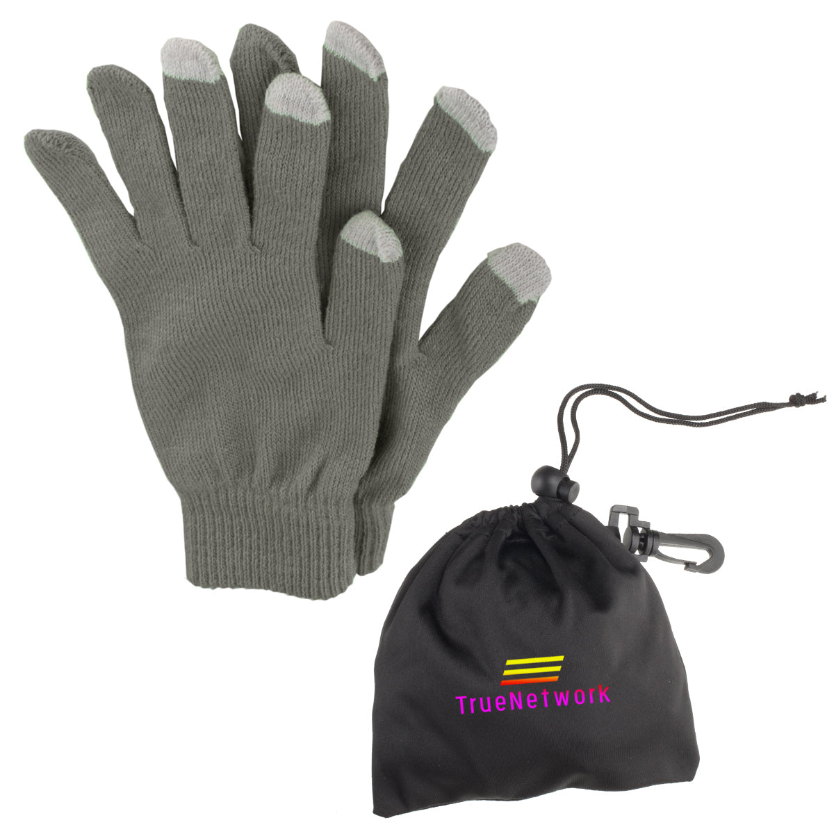 Touch Screen Gloves in a Pouch - Colorbrite