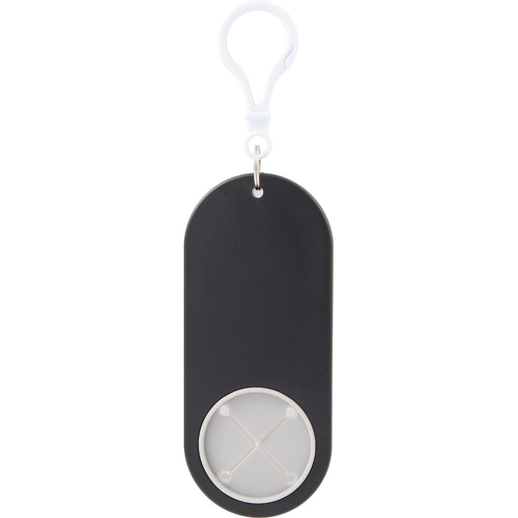 Towel Clip Holder in Recycled Plastic - Black - Back