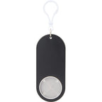 Towel Clip Holder in Recycled Plastic - Black - Back