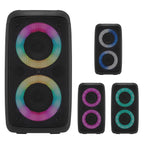 Tower Speaker with Phone Holder, Wireless Full Color - Lights