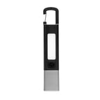 Trailblazer COB Flashlight, Rechargeable - Black with Gunmetal - Front