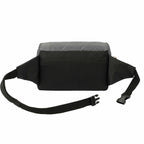 Trailhead Fanny Pack in Recycled Nylon Ripstop Embroidery - Black/Gray - Back