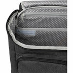 Trails Structured Laptop Backpack, 15 Inch Embroidery - Charcoal - Detail 5