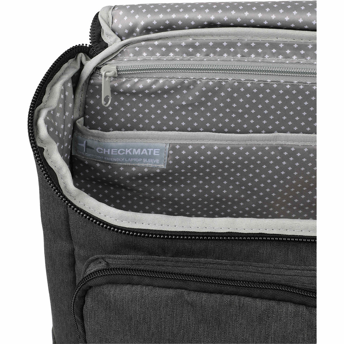 Trails Structured Laptop Backpack, 15 Inch Transfer - Charcoal - Detail 5