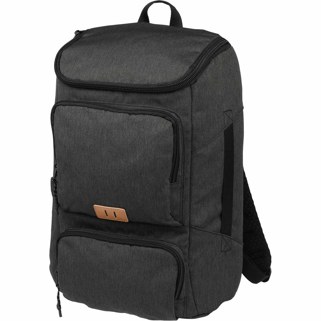 Trails Structured Laptop Backpack, 15 Inch Transfer - Charcoal - Left Angle
