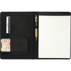 Trails Writing Pad Folio with Organizer Panel, 7 x 10 Inches Transfer - Charcoal - Front 2