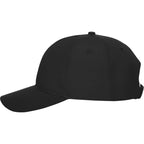 Transcend Lightweight Ball Cap with UPF 40+ Embroidery - Black - Left Side