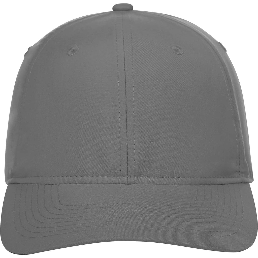Transcend Lightweight Ball Cap with UPF 40+ Embroidery - Grey Storm - Front