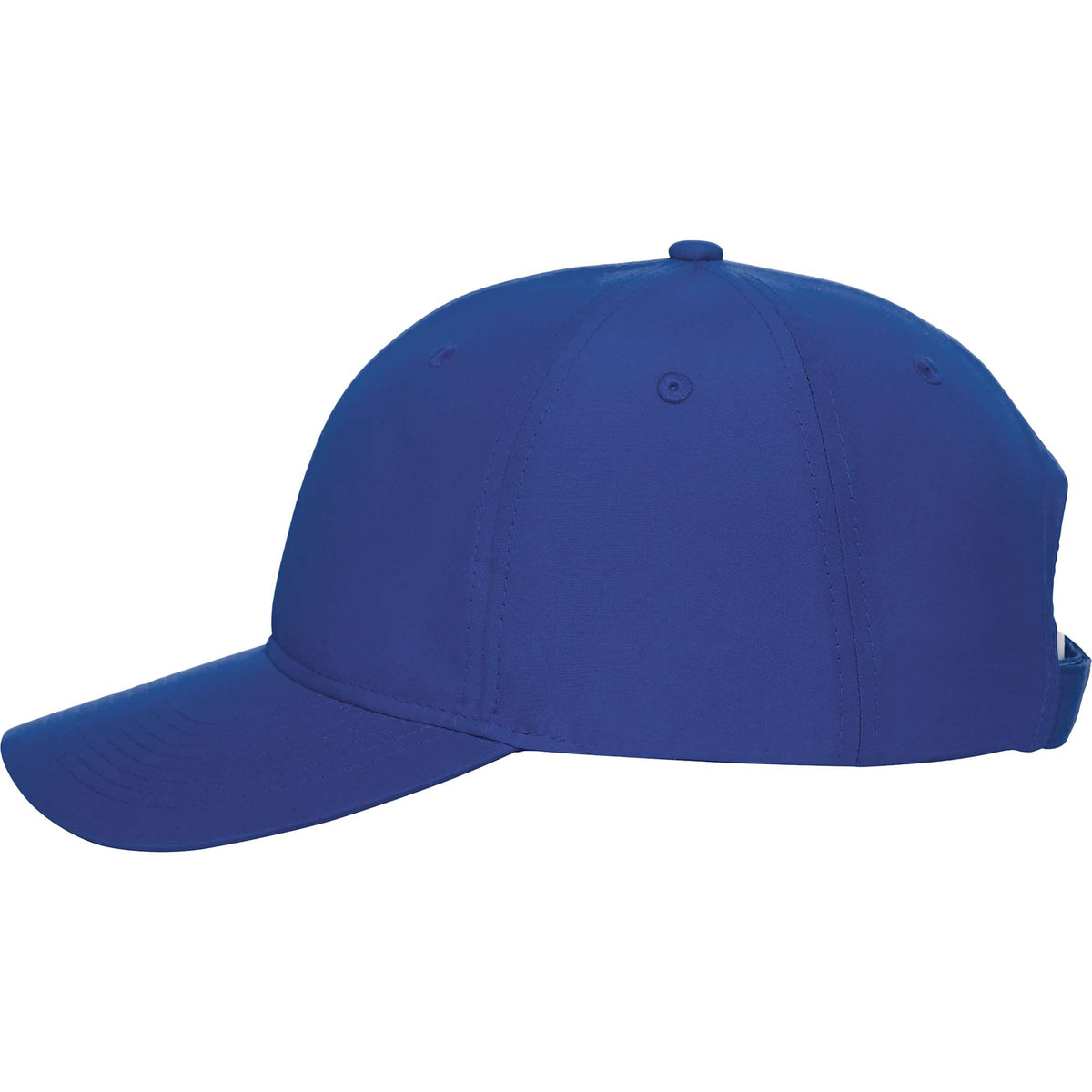 Transcend Lightweight Ball Cap with UPF 40+ Embroidery - New Royal - Left Side