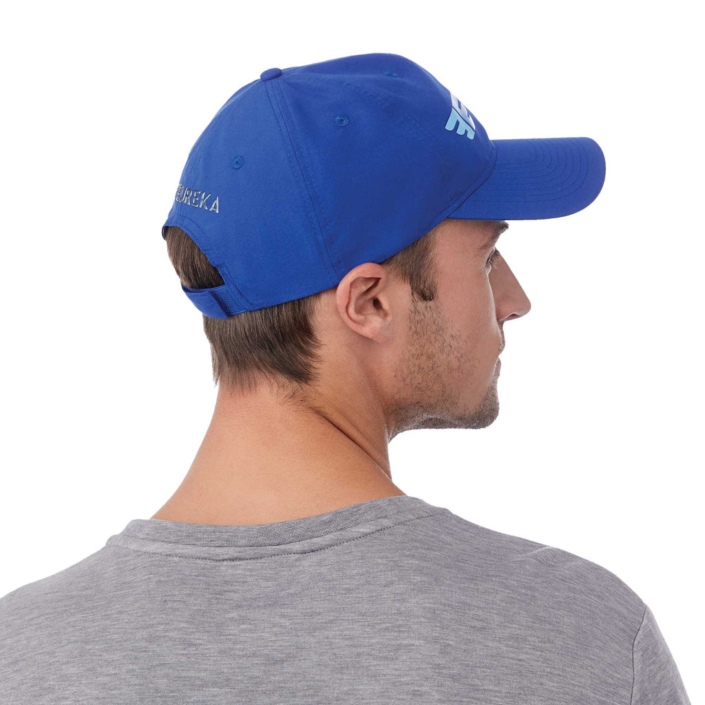 Transcend Lightweight Ball Cap with UPF 40+ Embroidery - New Royal - On Model