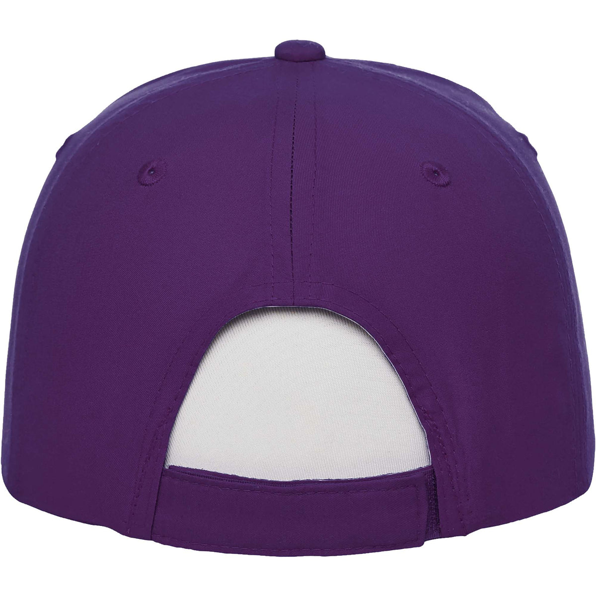 Transcend Lightweight Ball Cap with UPF 40+ Embroidery - Purple - Back Flat