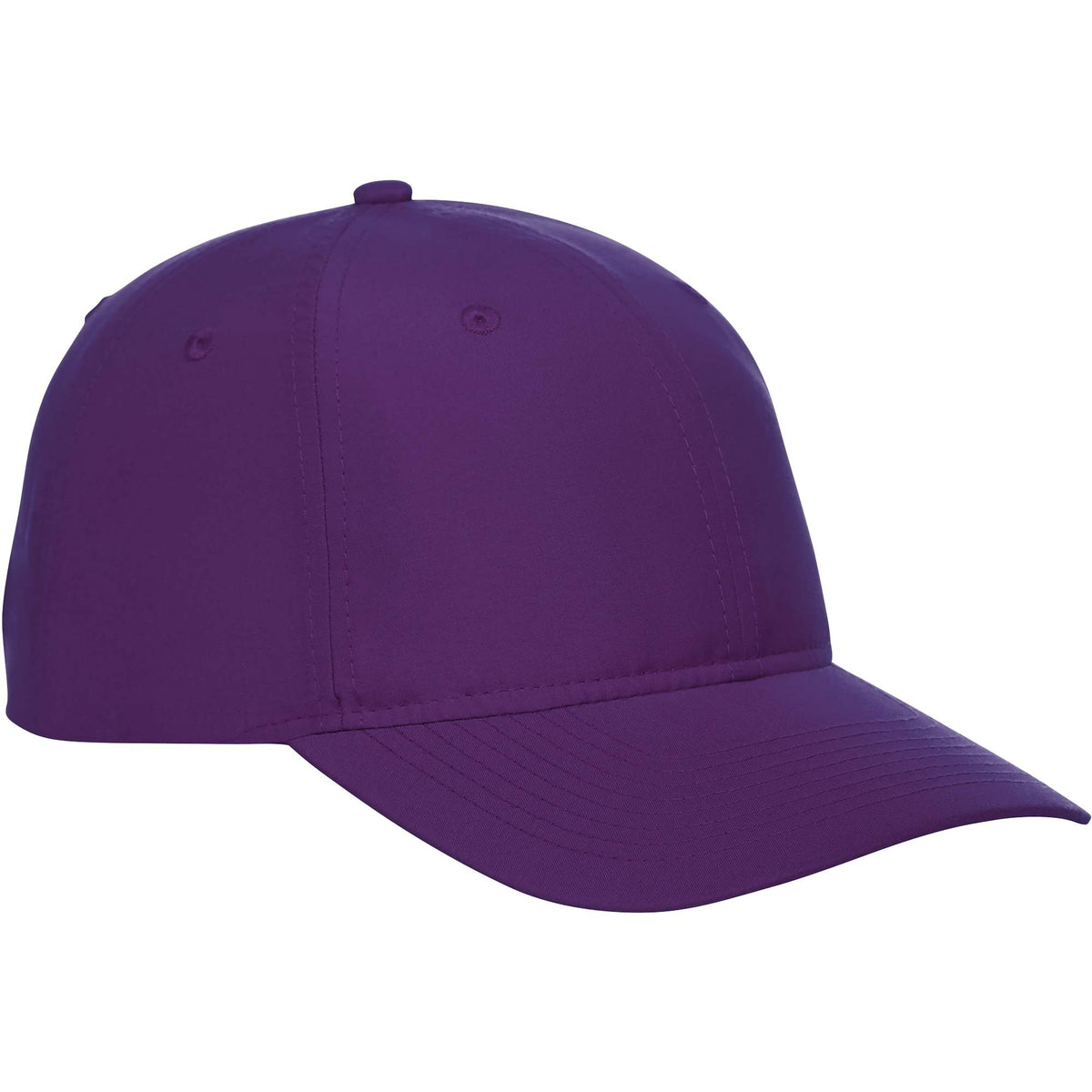 Transcend Lightweight Ball Cap with UPF 40+ Embroidery - Purple - Front Flat