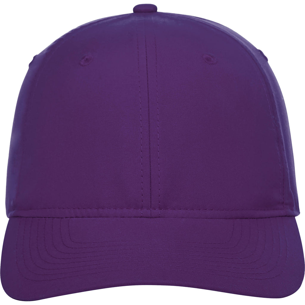 Transcend Lightweight Ball Cap with UPF 40+ Embroidery - Purple - Front
