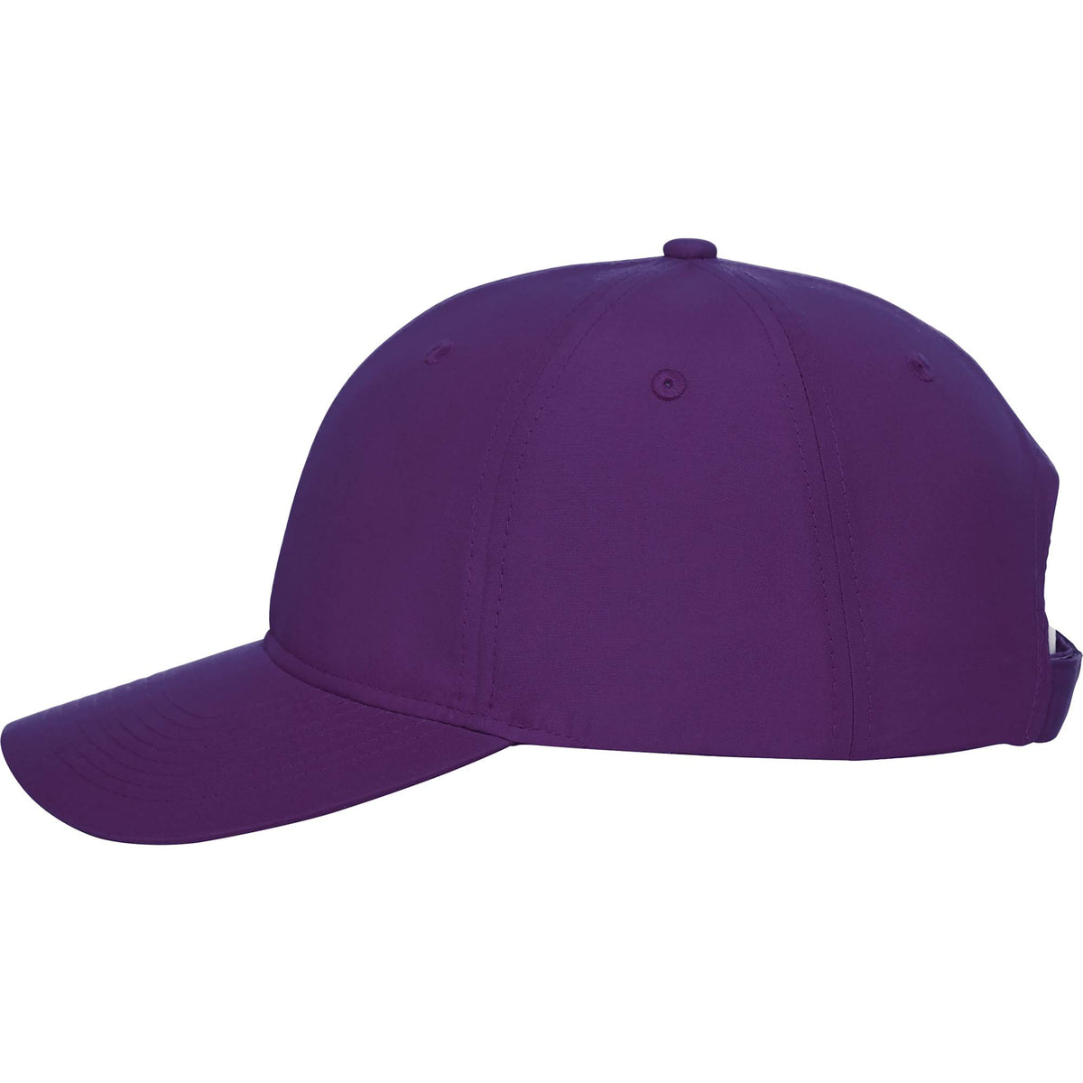Transcend Lightweight Ball Cap with UPF 40+ Embroidery - Purple - Left Side