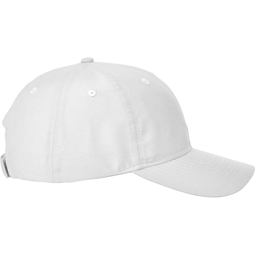 Transcend Lightweight Ball Cap with UPF 40+ Embroidery - White - Right Side
