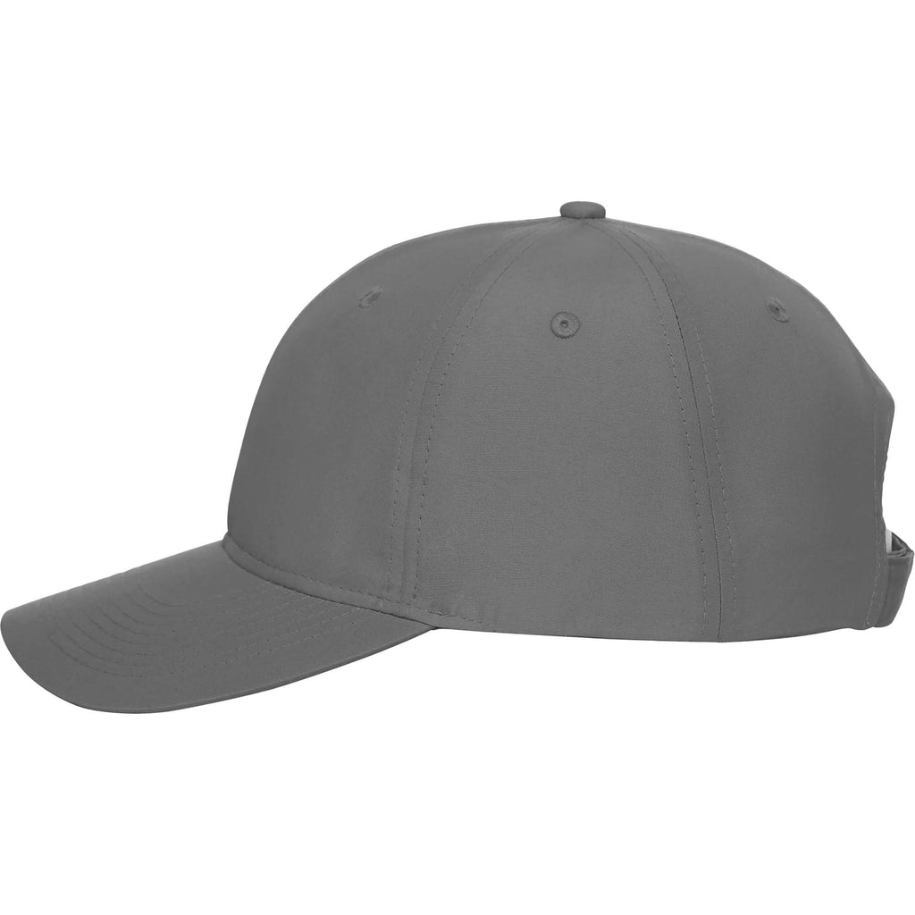 Transcend Lightweight Ball Cap with UPF 40+ Transfer - Grey Storm - Left Side