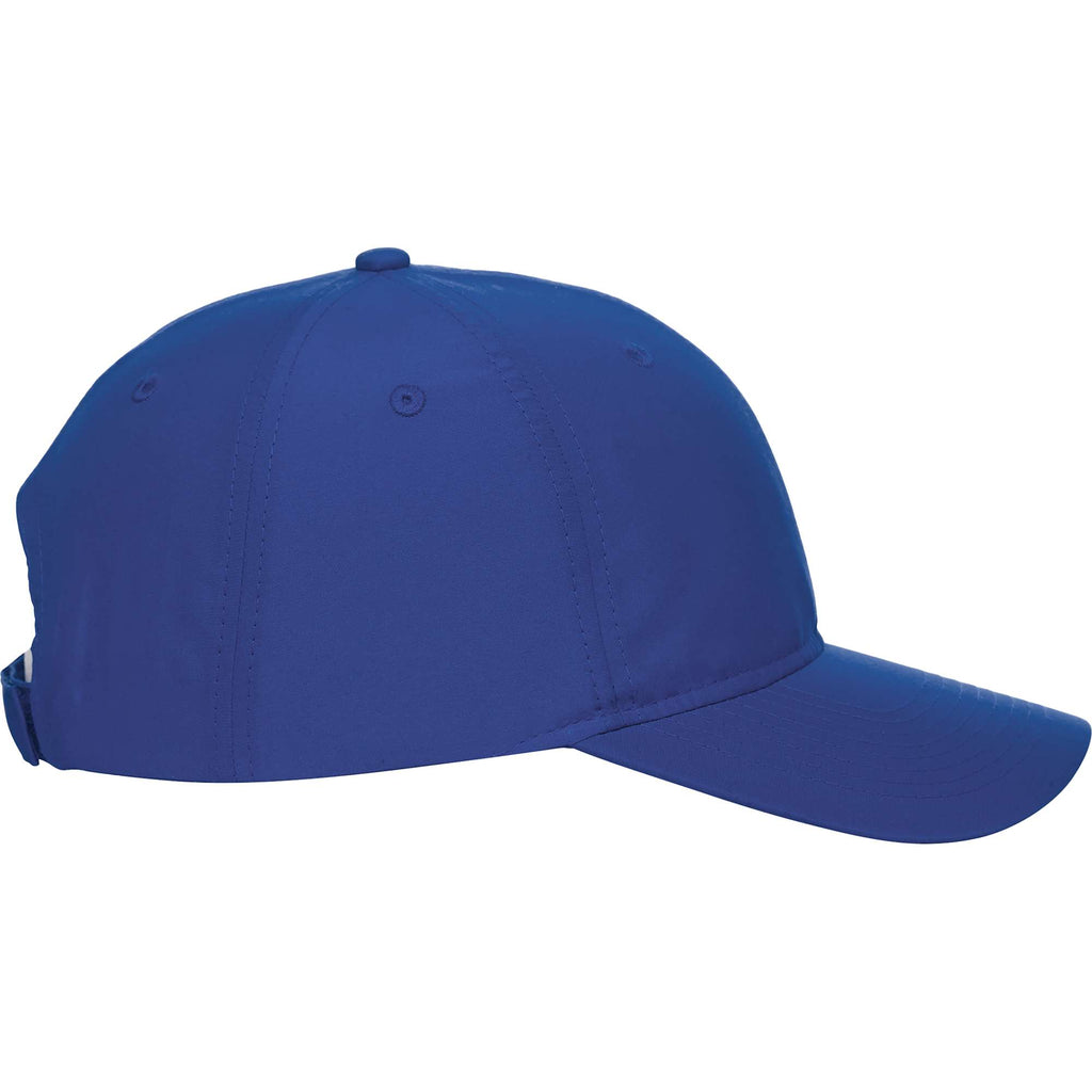 Transcend Lightweight Ball Cap with UPF 40+ Transfer - New Royal - Right Side