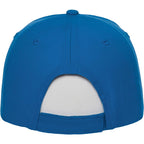 Transcend Lightweight Ball Cap with UPF 40+ Transfer - Olympic Blue - Back Flat