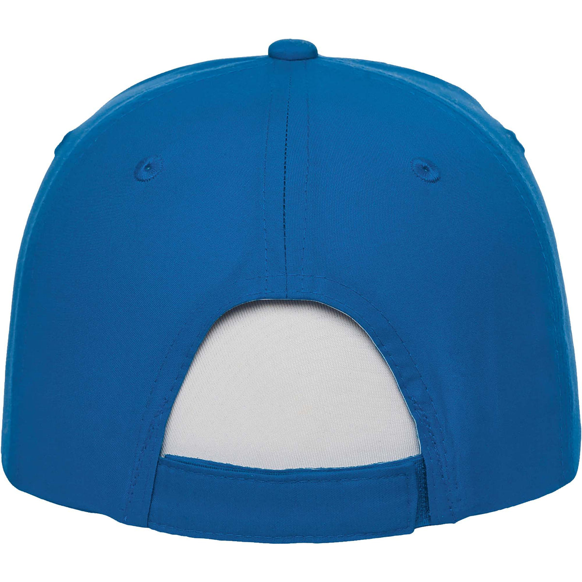 Transcend Lightweight Ball Cap with UPF 40+ Transfer - Olympic Blue - Back Flat