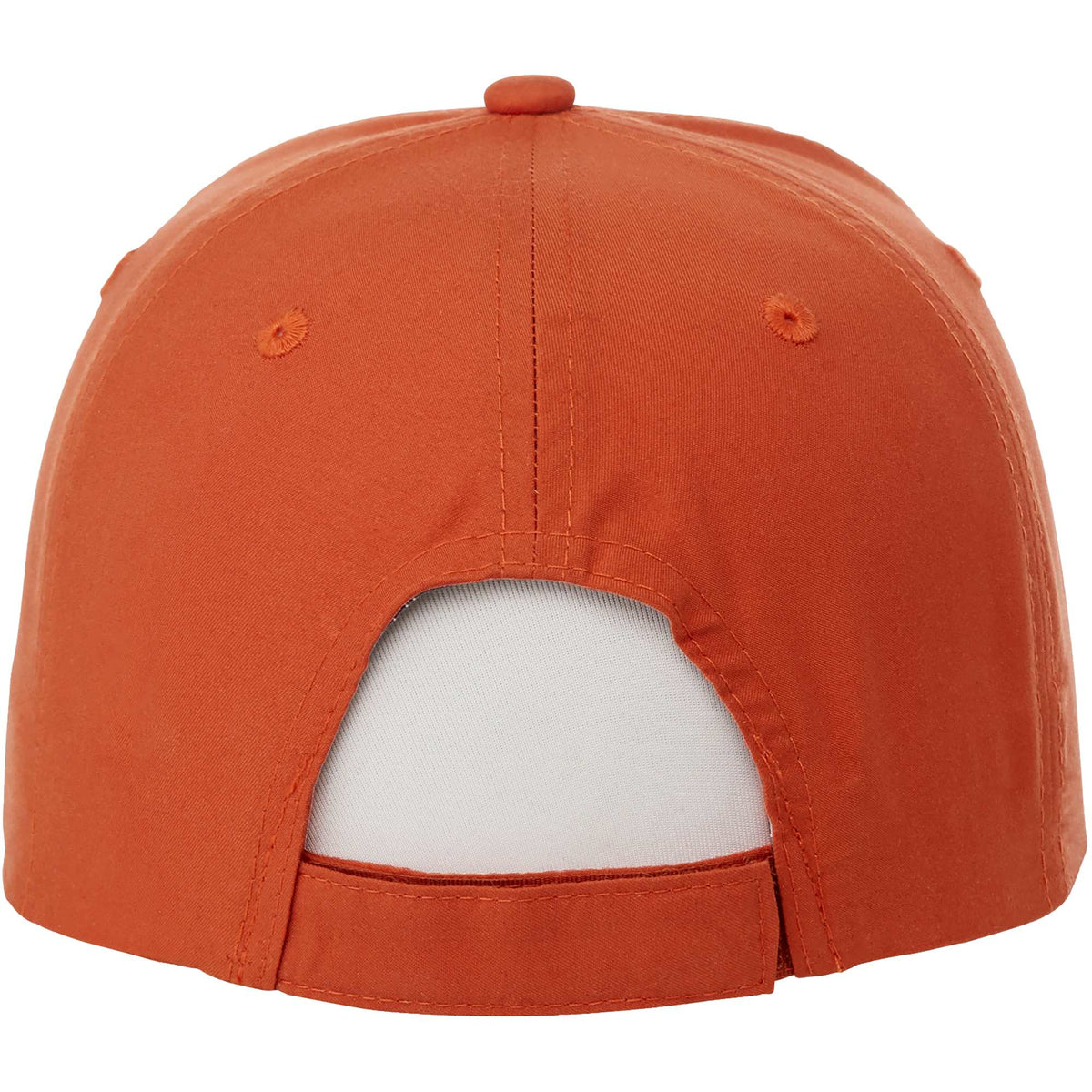 Transcend Lightweight Ball Cap with UPF 40+ Transfer - Saffron - Back Flat